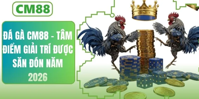 Đá Gà CM88 – Năm 2026 Tâm Điểm Giải Trí Được Săn Đón