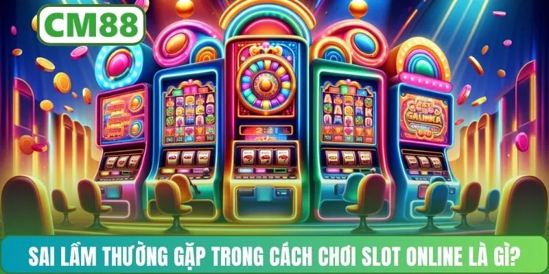 Sai lầm thường gặp trong cách chơi slot online là gì?